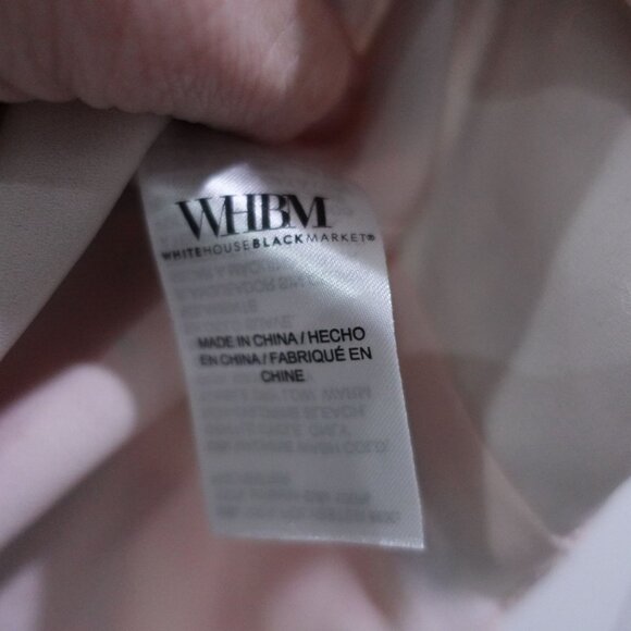 White House Black Market Placed Floral Off Shoulder Blouse Multicolor Size M Nov - Picture 7 of 8